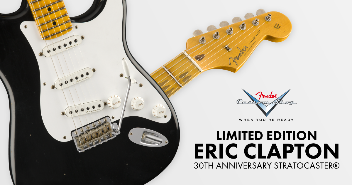 LIMITED EDITION ERIC CLAPTON 30TH ANNIVERSARY STRATOCASTERR