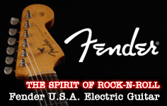 スピリット・オブ・ロックンロール！フェンダーギターに関する情報はこちら