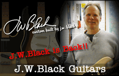 クラプトンのギターを作っていたことでも有名な元フェンダー・マスタービルダーの新ブランド。J.W.ブラックギターの情報はこちら