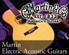 Martin Electric Acoustic Guitars