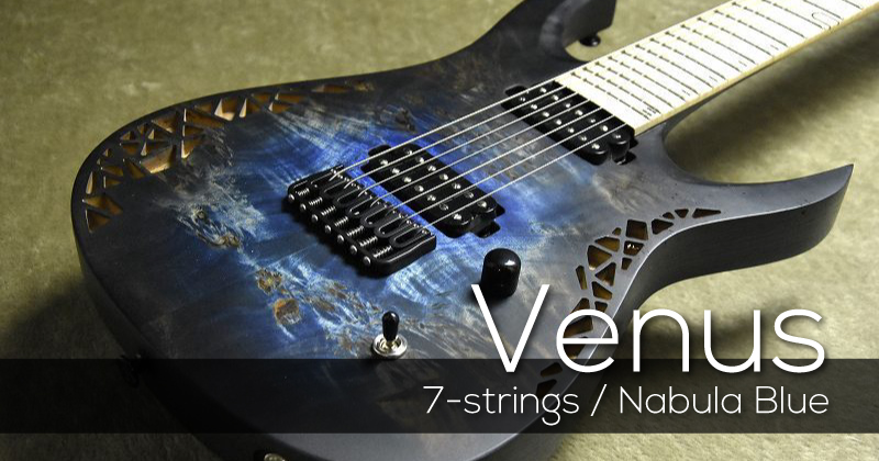 Venus 7-strings Nabula Blue