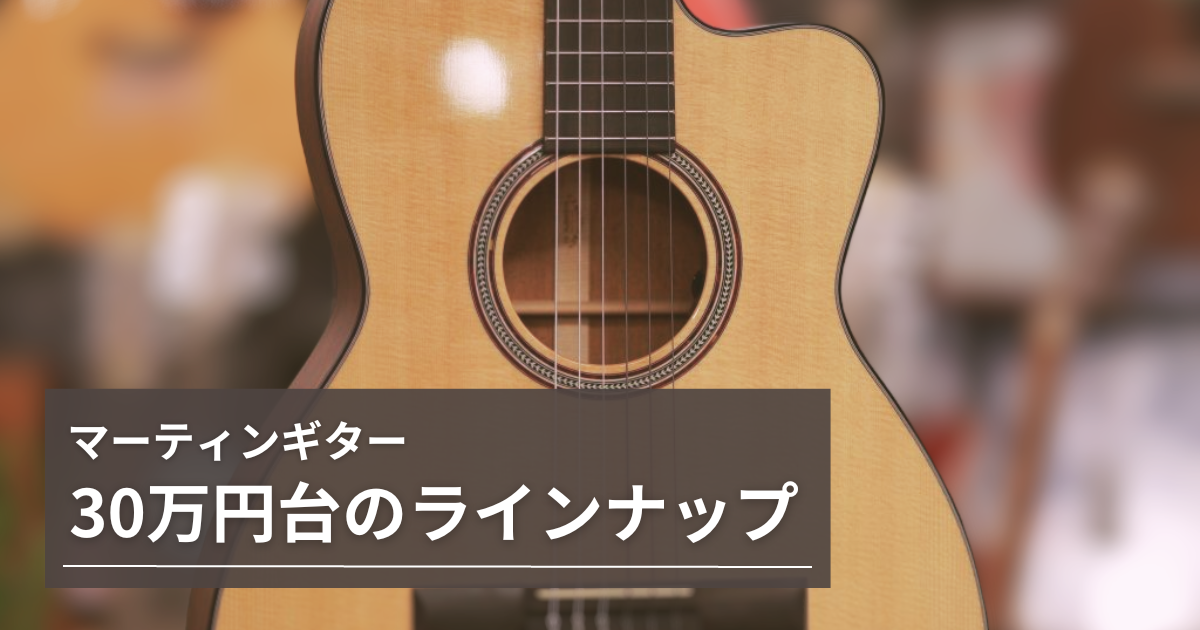 Martin / マーティンギター30万円台のラインナップ シリーズごとに紹介 ...