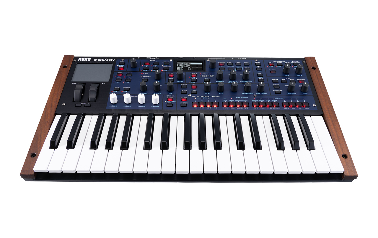 KORG multi/poly 発売中 | クロサワ楽器店公式ブログ
