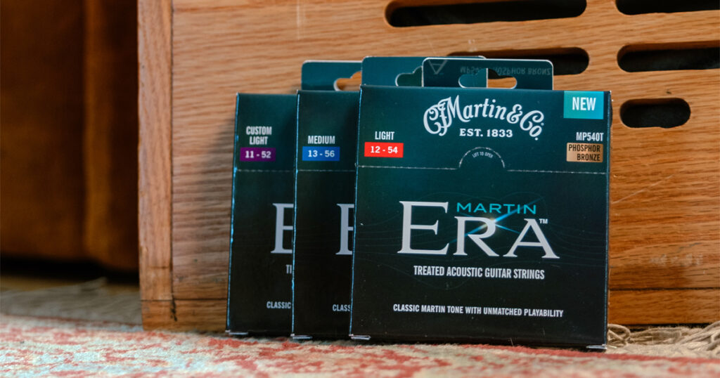 Martin Era™ Acoustic Guitar Strings Image