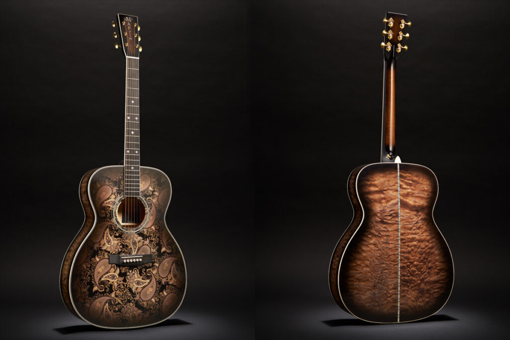 Martin Custom Shop M Paisley Ember Burst