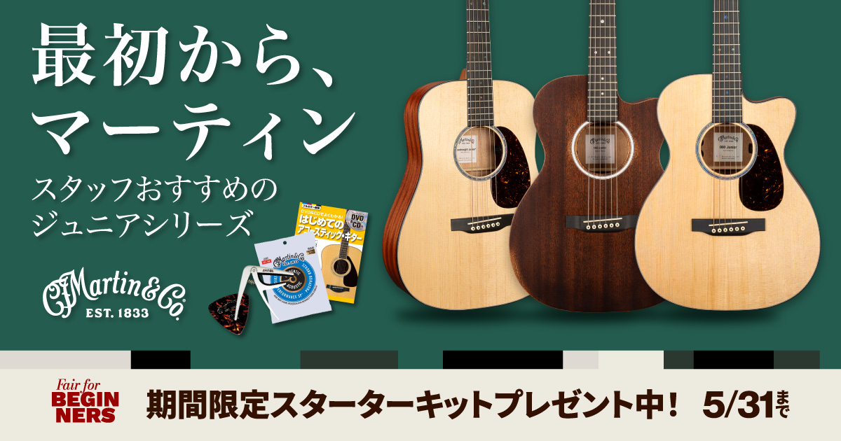 マーティンジュニアシリーズスターターキット