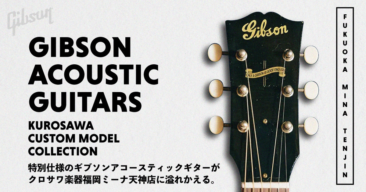 【Gibson Acoustic】カスタムモデルコレクション
