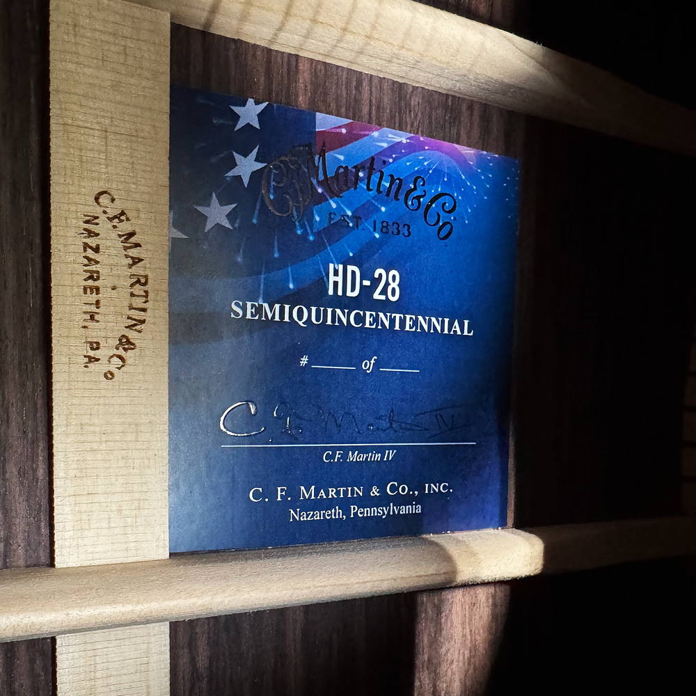 Martin HD-28 Semiquincentennial