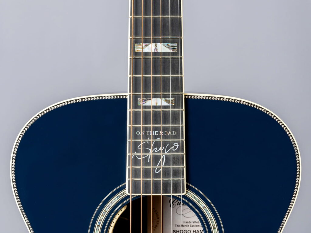 Custom & Special Editions OM Style 28 SH NAVY BLUE