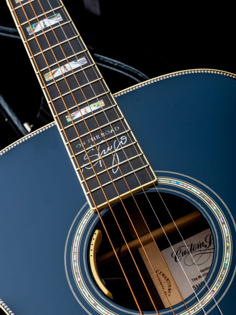 Custom & Special Editions OM Style 28 SH NAVY BLUE