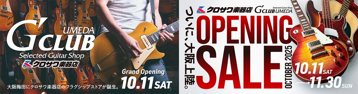 G-CLUB UMEDA 2025.10.11 sat オープン