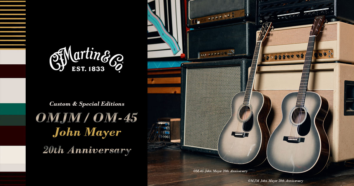 C.F.Martin Guitar NEW MODEL Custom Artist Editions OM-45 John Mayer 20th Anniversary / OMJM John Mayer 20th Anniversary