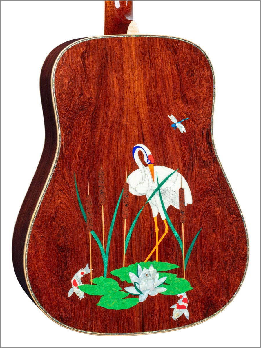 C.F.Martin Guitar D-
45 HARVEY LEACH LOTUS FLOWER image