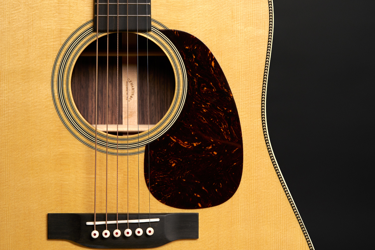 通常のドレッドノートよりも容積が20％増えた Super D-18 と Super HD