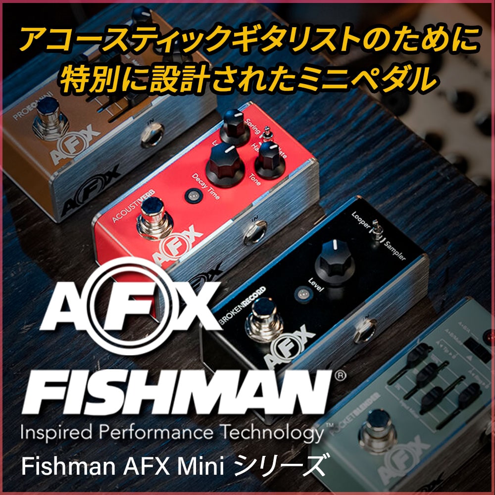 FISHMAN AFXシリーズ
