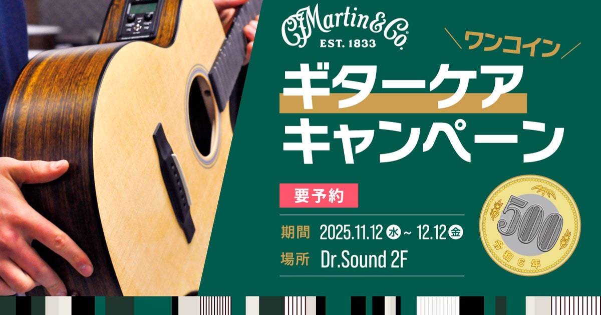 Martin ギターケアキャンペーン