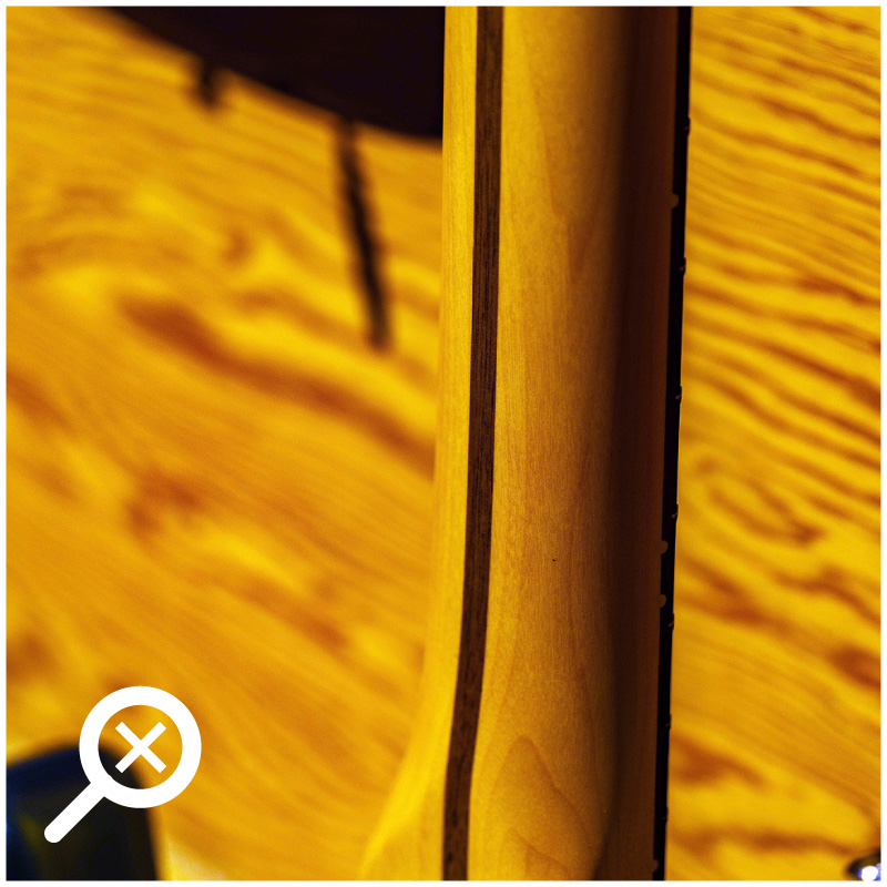 Modern "C" Neck with 9.5" Radius and 22 Medium Jumbo Frets