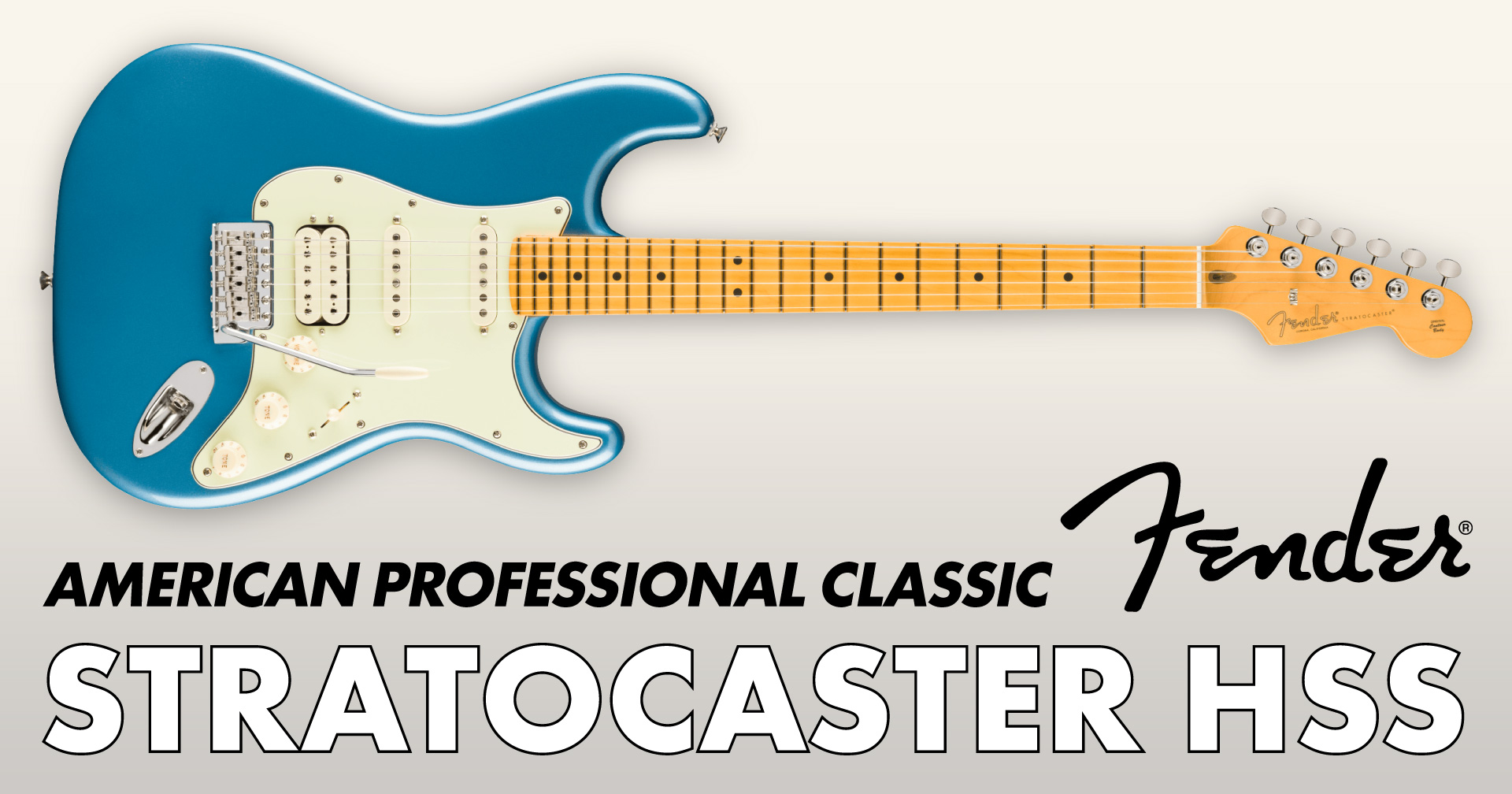 American Professional Classic Stratocaster HSS