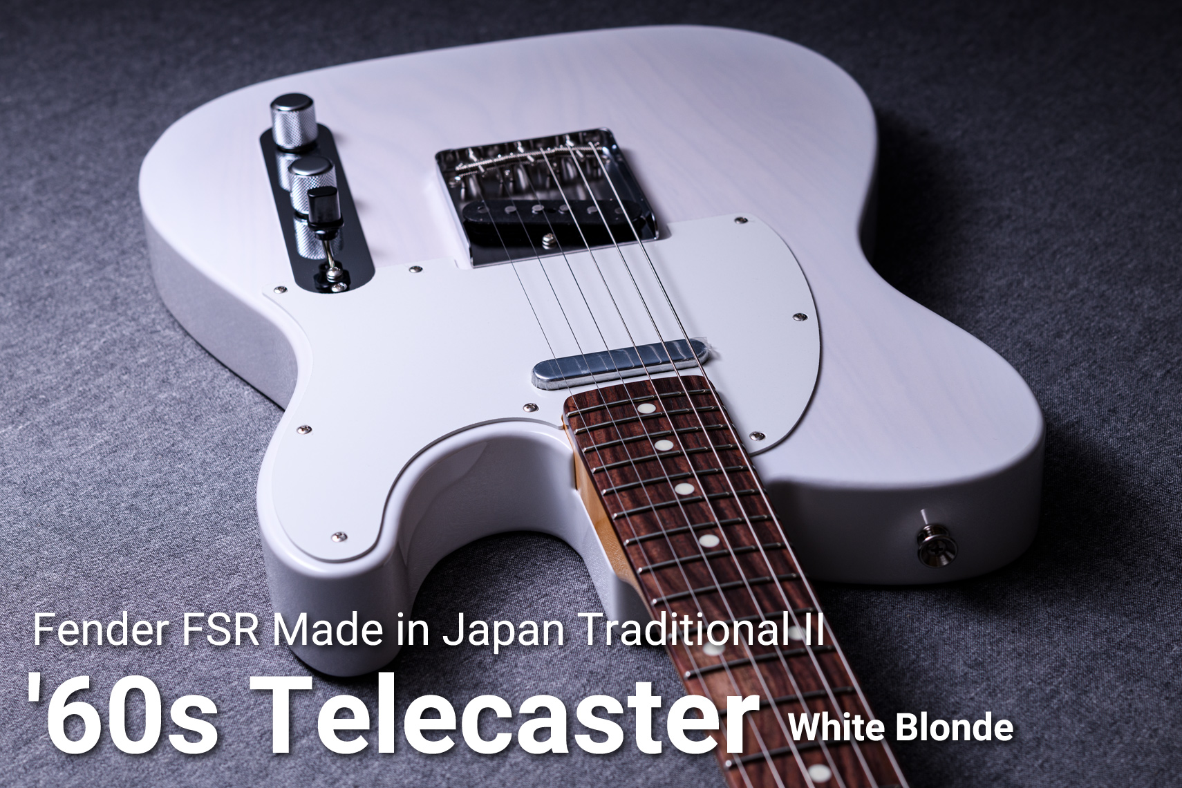 60s Telecaster White Blonde