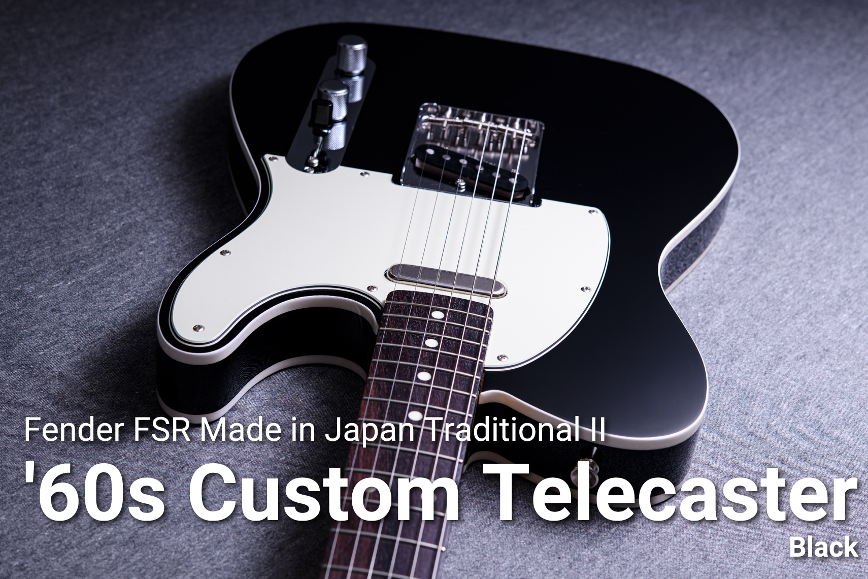 60s Custom Telecaster Black