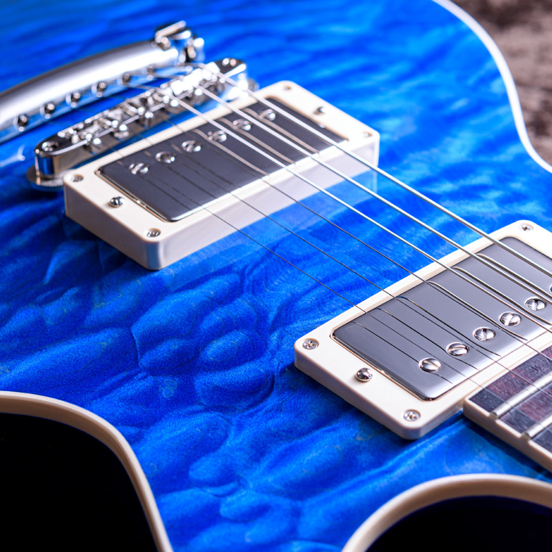 59 Les Paul Standard 5A Quilt Top Turqouise Blue Gloss NH