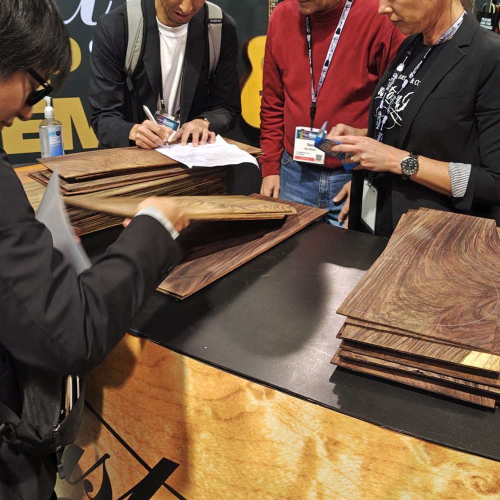 Martin NAMM 2025 Wood Selection①