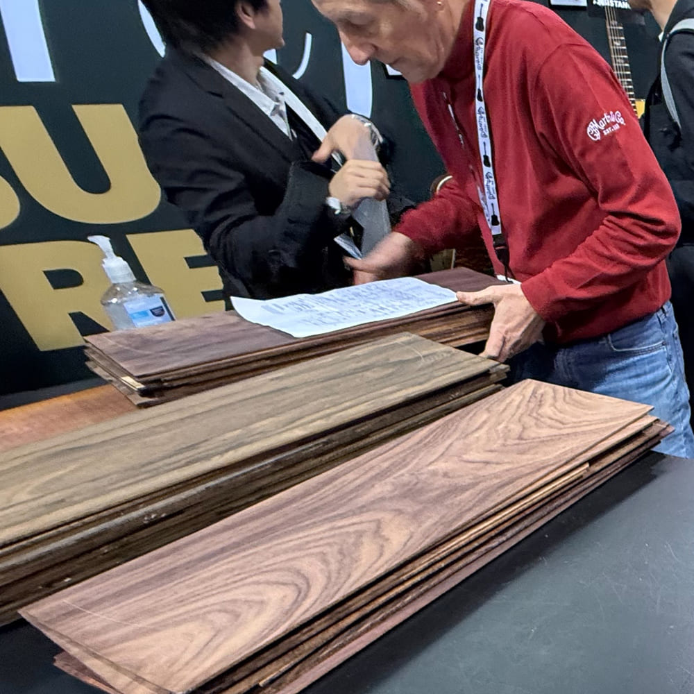 Martin NAMM 2025 Wood Selectio②