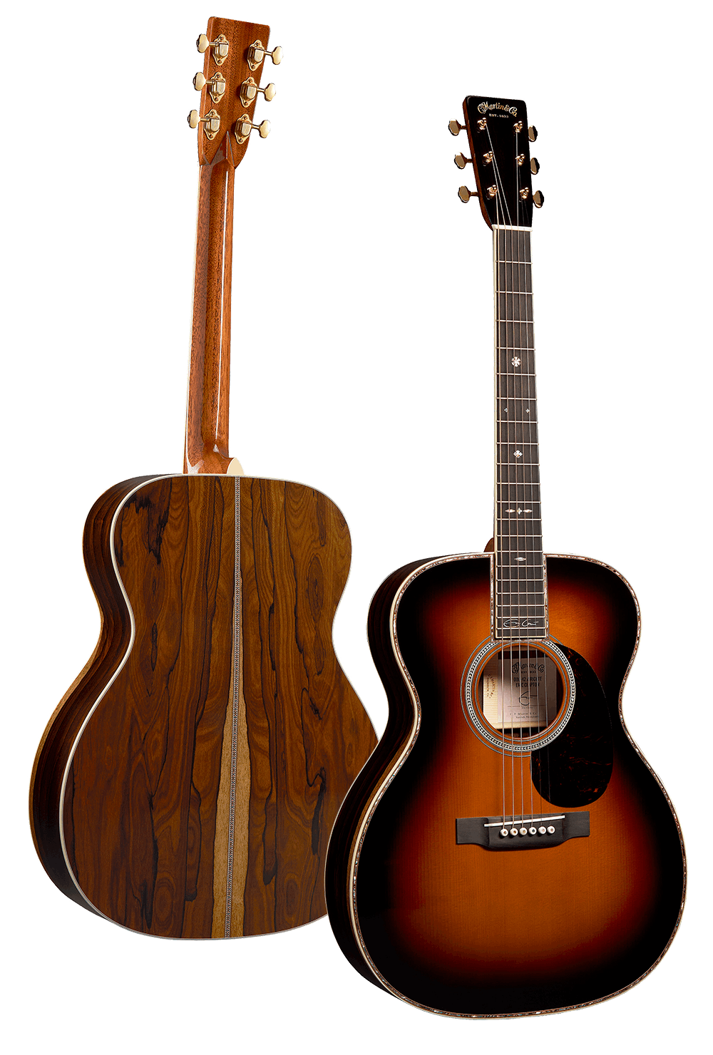 000-42 Eric Clapton Ziricote Burst