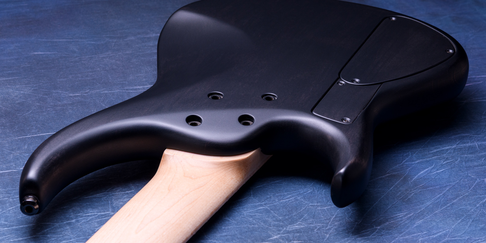 MTD 535-24 Maple Burl 10 Top, Yellow to Black Burst, Birds Eye Maple Fingerboard