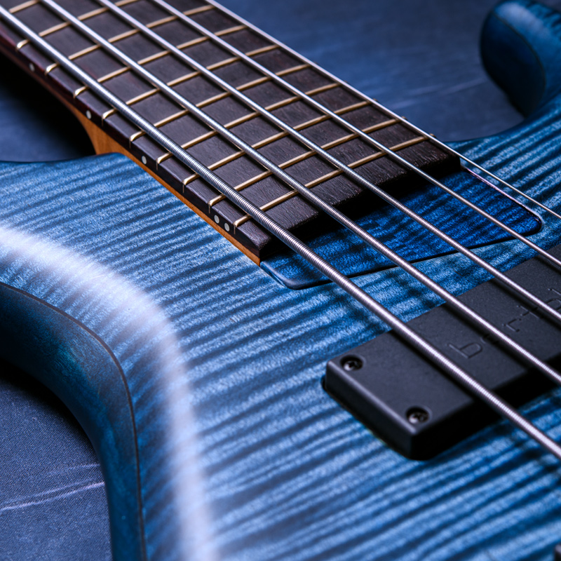 MTD 535-24 Flame Maple 10 Top, a.k.a. "The Yankees Bass"