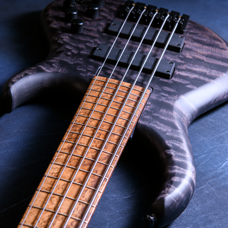 MTD 535-24 Quilt Maple Body, Flame Maple Neck, Roasted Birds Eye Maple Fingerboard