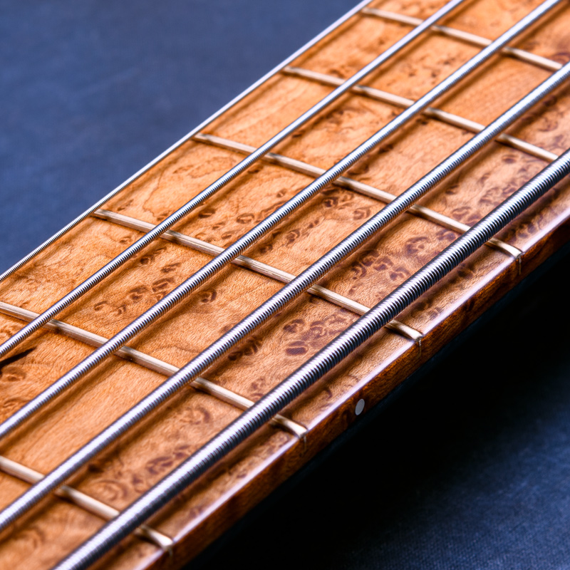 MTD 535-24 Quilt Maple Body, Flame Maple Neck, Roasted Birds Eye Maple Fingerboard