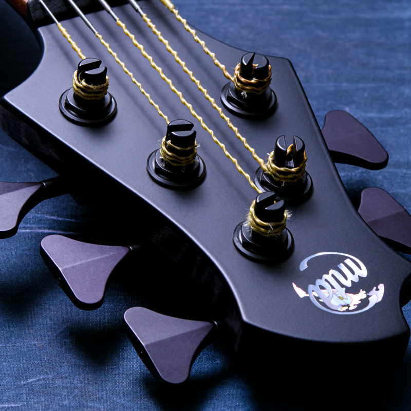 MTD 535-24 Quilt Maple Body, Flame Maple Neck, Roasted Birds Eye Maple Fingerboard