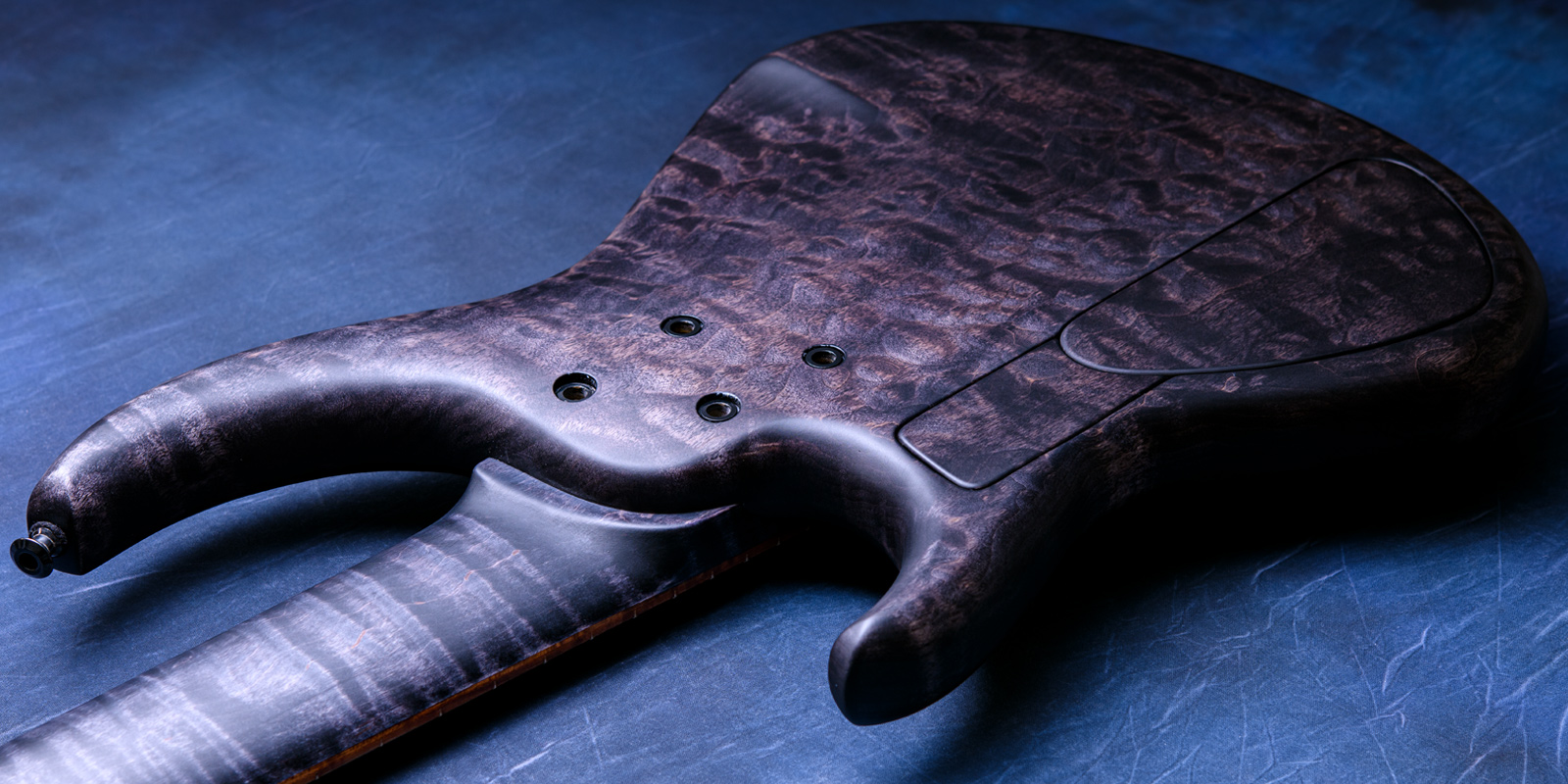 MTD 535-24 Quilt Maple Body, Flame Maple Neck, Roasted Birds Eye Maple Fingerboard