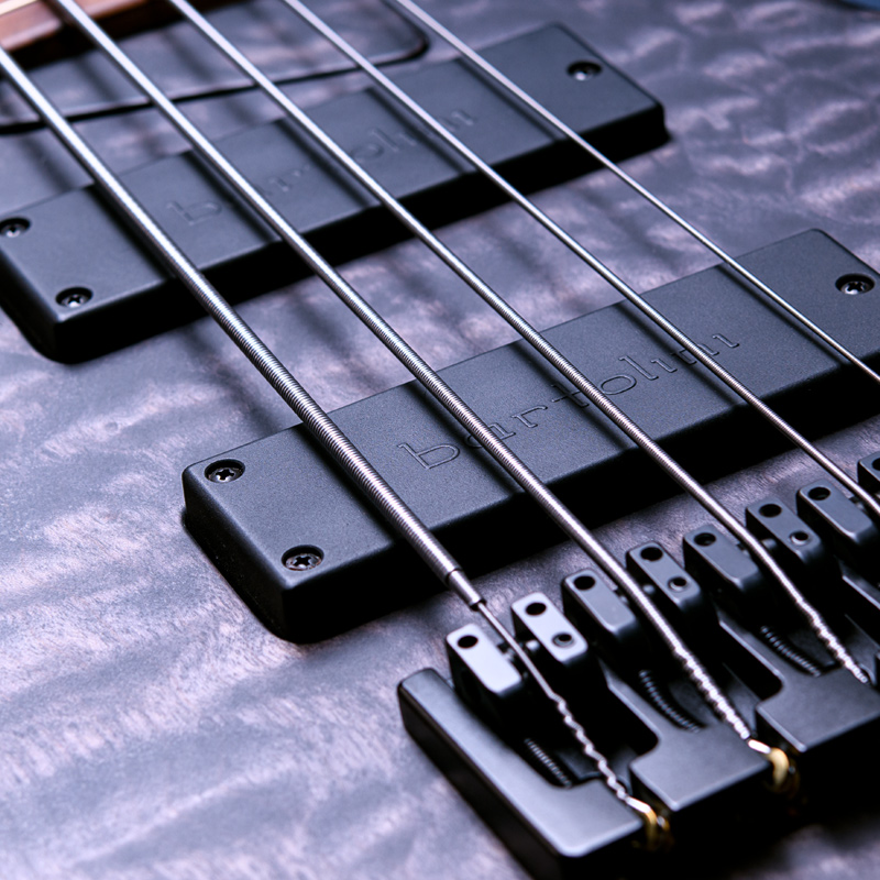 MTD 535-24 Quilt Maple Body, Flame Maple Neck, Roasted Birds Eye Maple Fingerboard