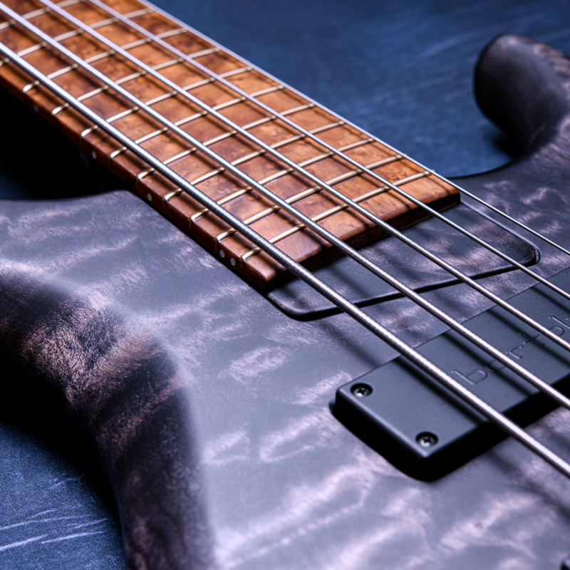 MTD 535-24 Quilt Maple Body, Flame Maple Neck, Roasted Birds Eye Maple Fingerboard