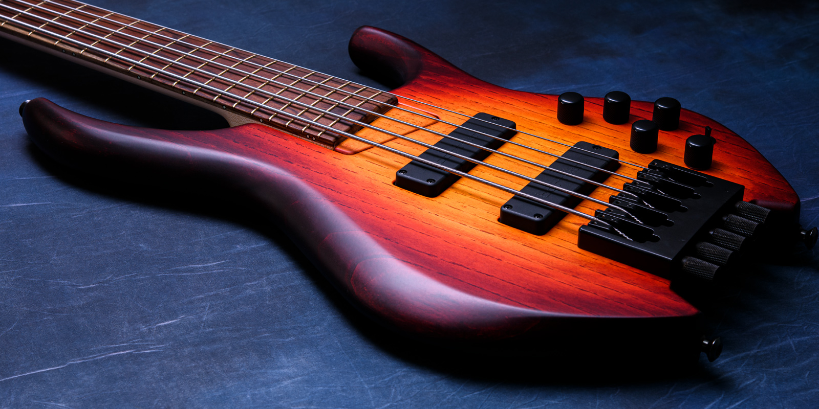 MTD H35D5 Light Weight Swamp Ash Body, Dark Cherry Sunburst