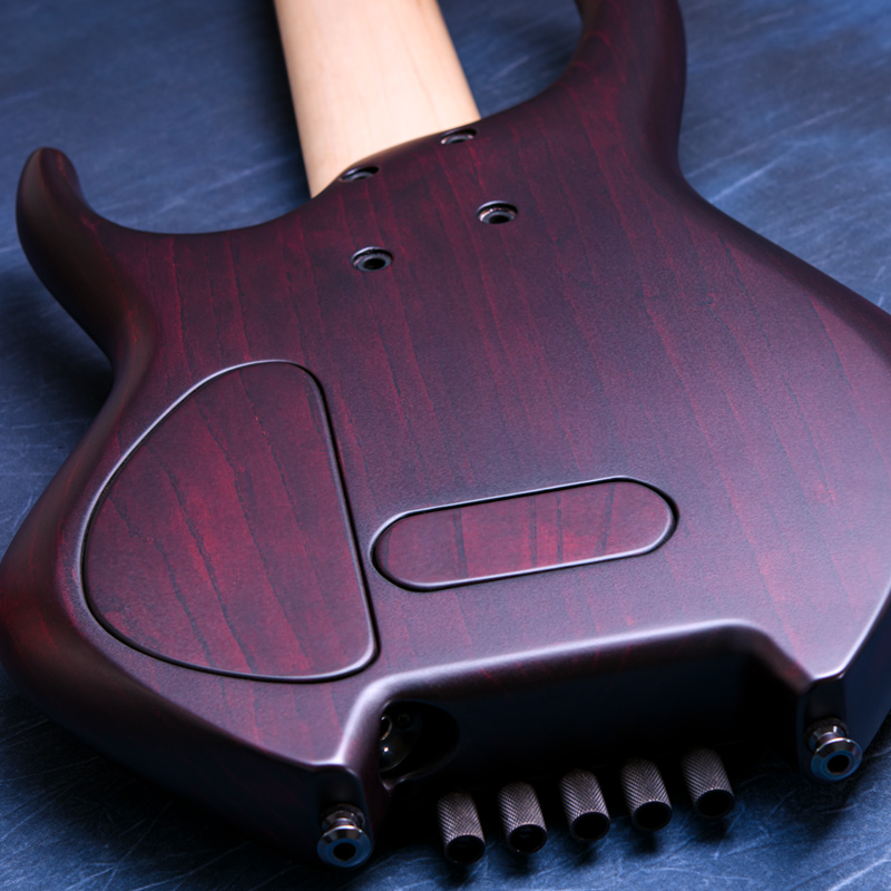 MTD H35D5 Light Weight Swamp Ash Body, Dark Cherry Sunburst