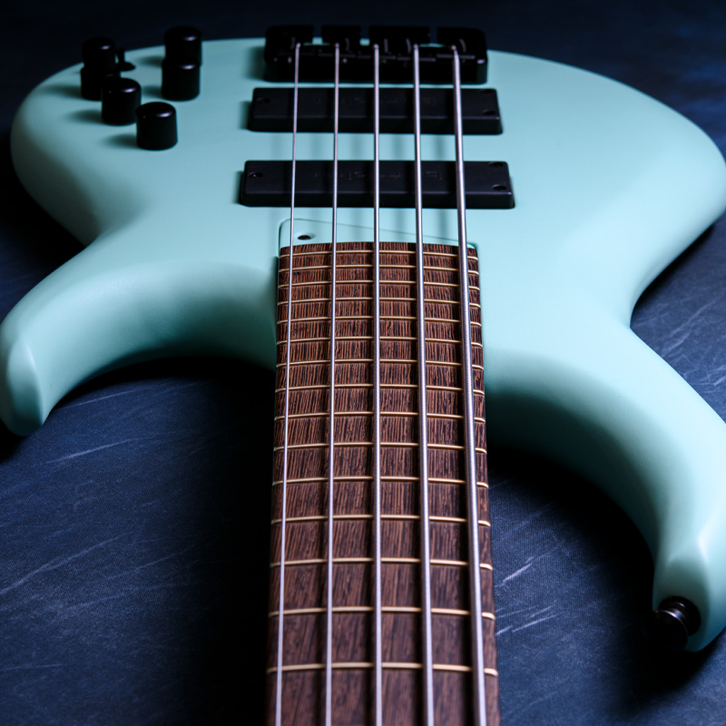 MTD 535-24 Black Limba Body, Surf Green