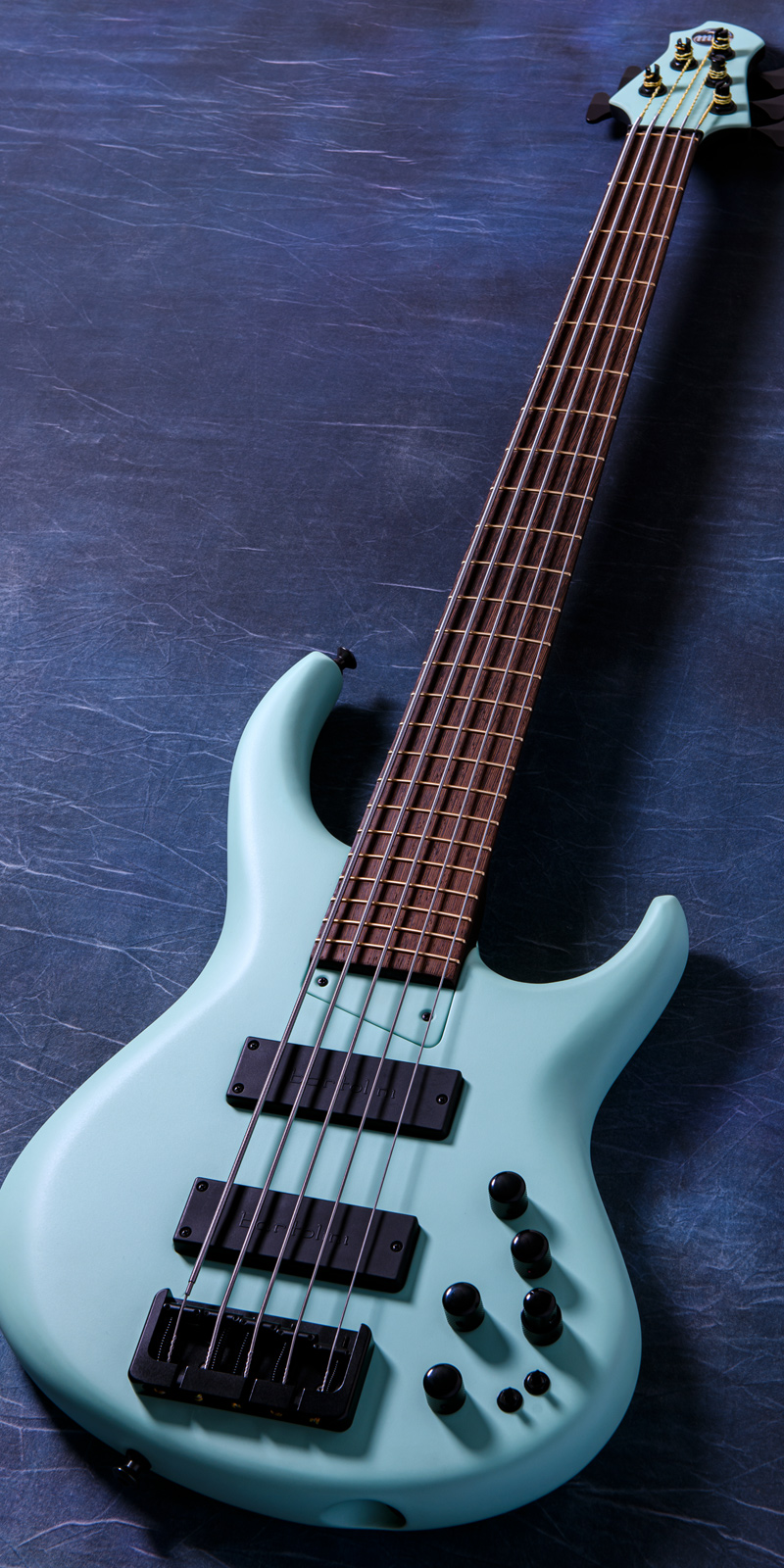 MTD 535-24 Black Limba Body, Surf Green