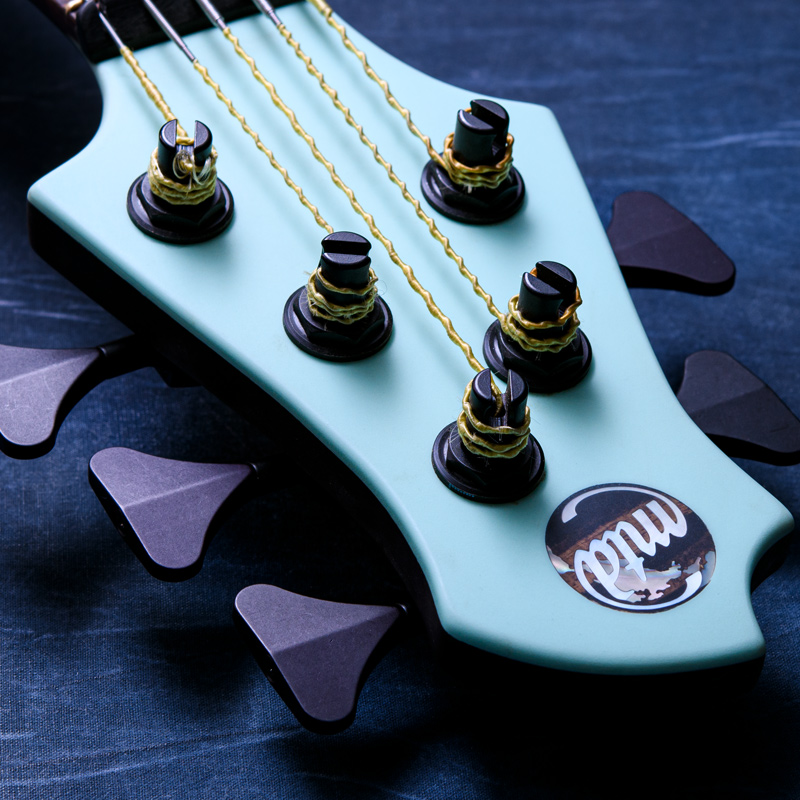 MTD 535-24 Black Limba Body, Surf Green