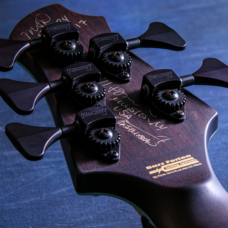 MTD 535-24 Black Limba Body, Surf Green