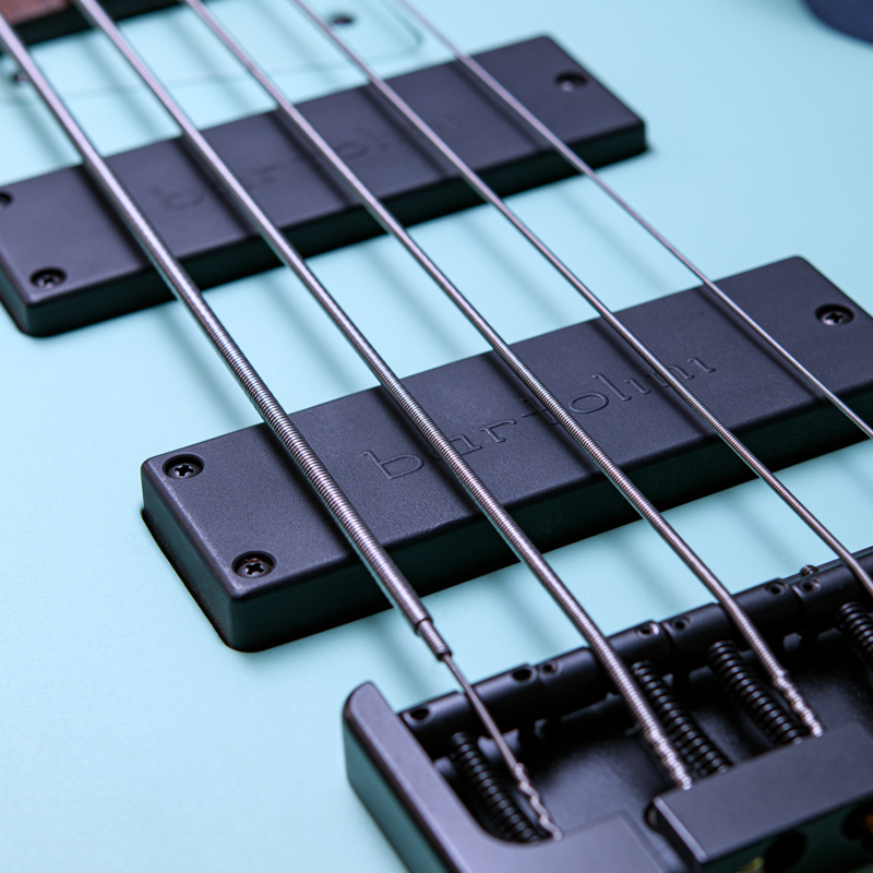 MTD 535-24 Black Limba Body, Surf Green