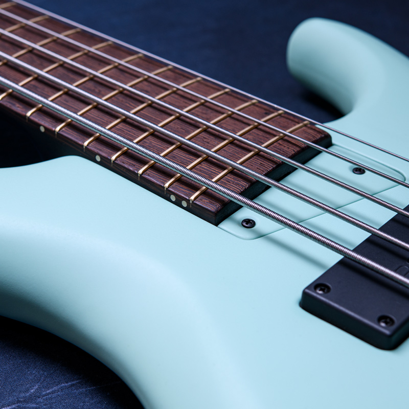 MTD 535-24 Black Limba Body, Surf Green