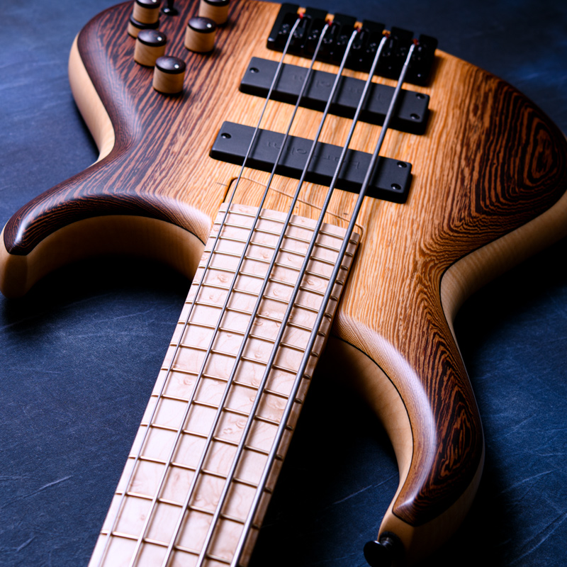 MTD 535-24 2-Tone Wenge 10 Top, Flame Sycamore Back