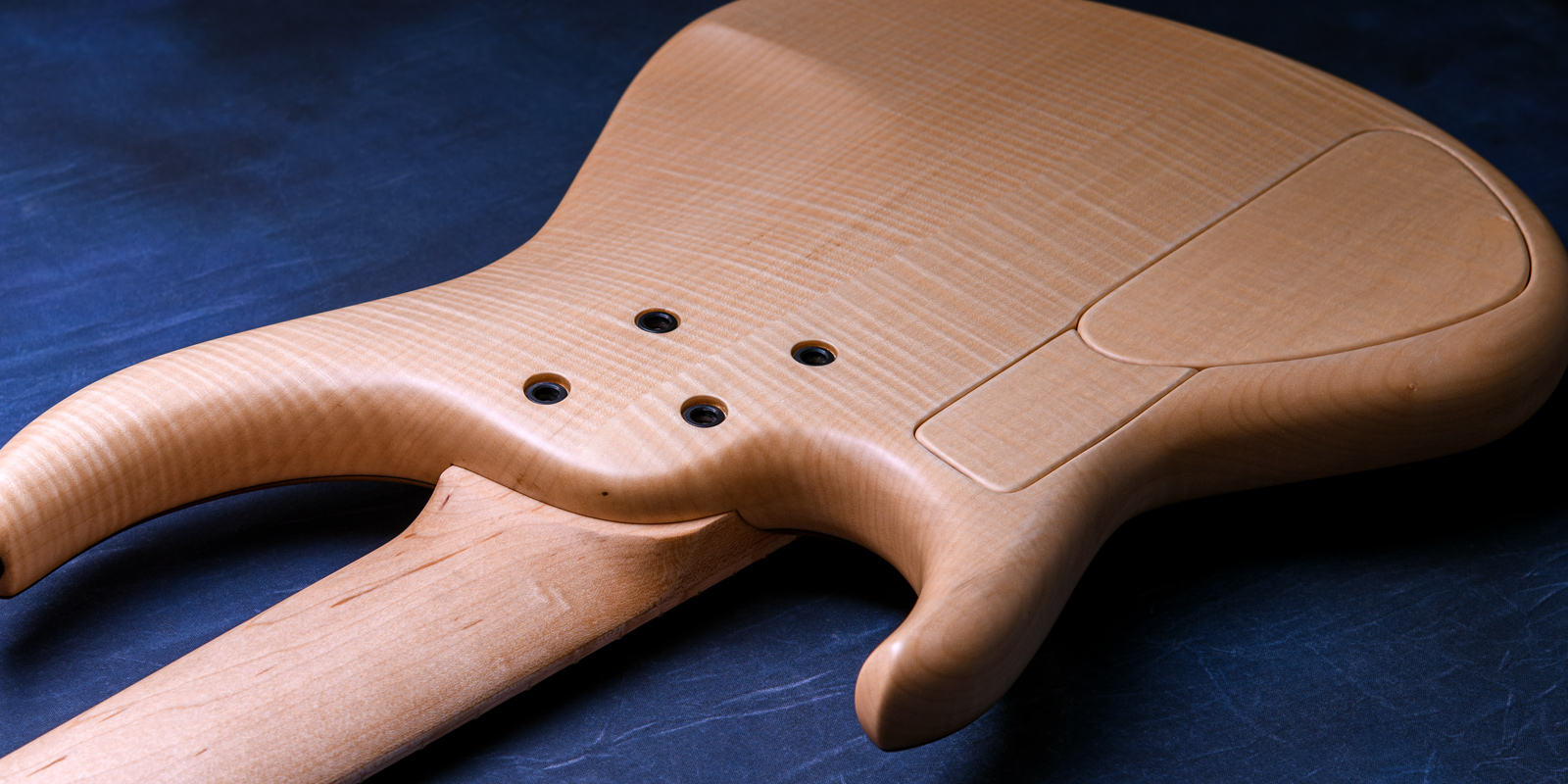 MTD 535-24 2-Tone Wenge 10 Top, Flame Sycamore Back