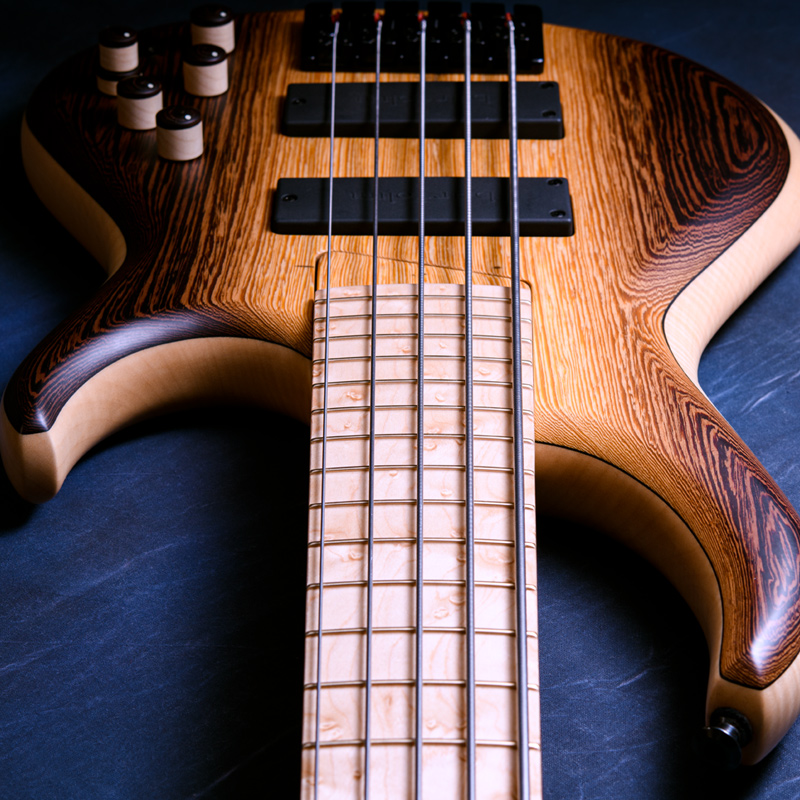 MTD 535-24 2-Tone Wenge 10 Top, Flame Sycamore Back