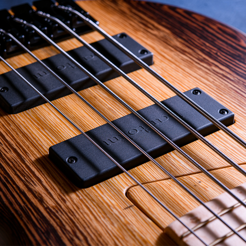 MTD 535-24 2-Tone Wenge 10 Top, Flame Sycamore Back