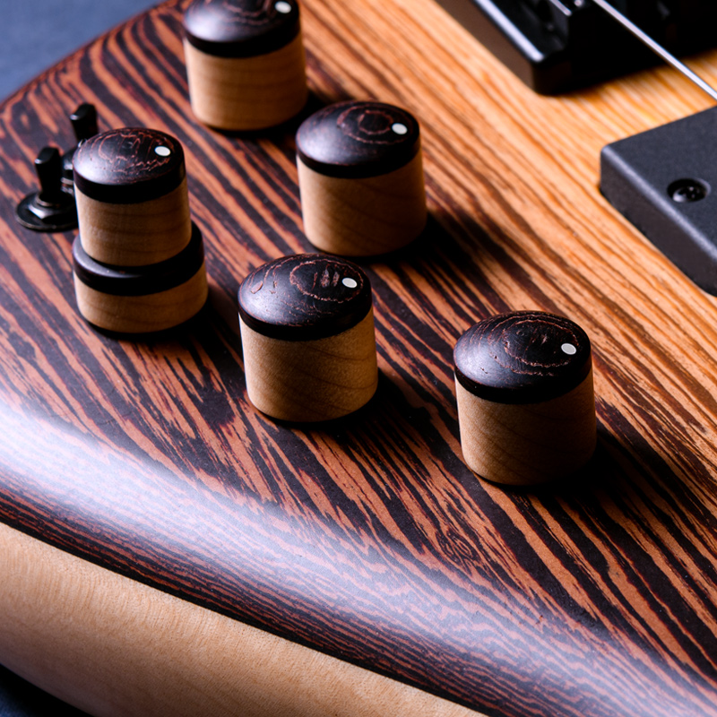 MTD 535-24 2-Tone Wenge 10 Top, Flame Sycamore Back