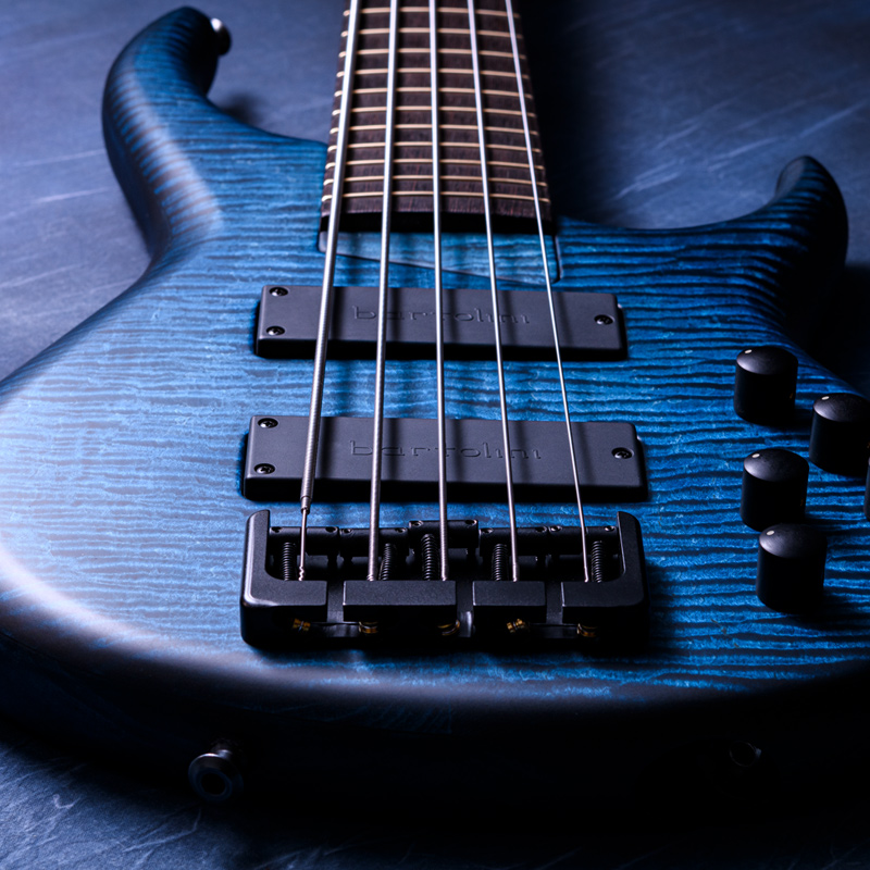 MTD 535-24 Flame Maple 10 Top, a.k.a. "The Yankees Bass